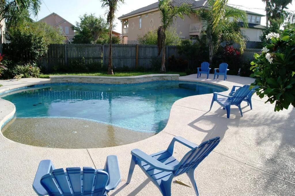 Blueheaven Mid Island Home With Pool Close To Bay South Padre Island Exterior foto